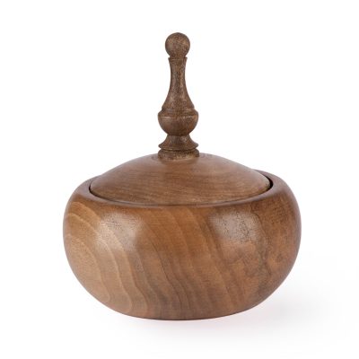 قندان خمره ای چوب گردو