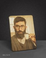تابلو چوبی رهبر شهید