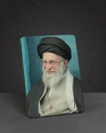 تابلو چوبی طرح رهبر شهید مدل BL7006