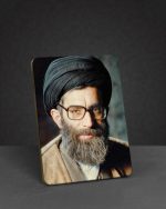 تابلو چوبی طرح رهبر شهید