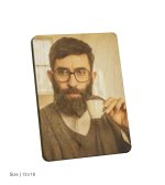تابلو چوبی طرح رهبر شهید