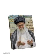 تابلو چوبی طرح رهبر شهید مدل BL7007 - Image 2