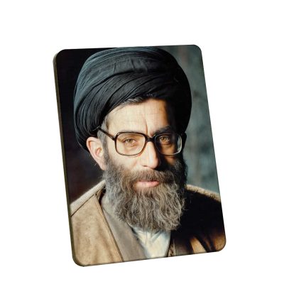 تابلو چوبی طرح رهبر شهید