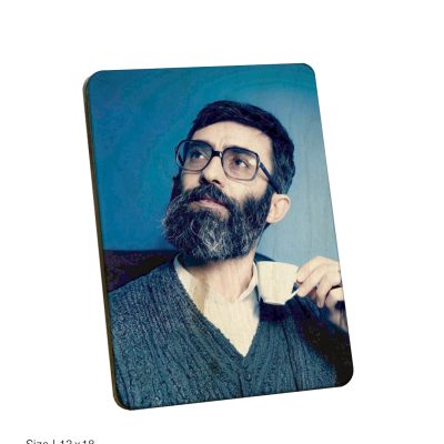 تابلو چوبی طرح رهبر شهید