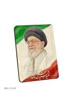 تابلو چوبی رهبر شهید مدل BL7018 - Image 2