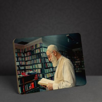 تابلو چوبی طرح رهبر شهید مدل BL7002