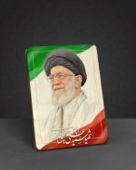 تابلو چوبی رهبر شهید مدل BL7018