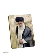 تابلو چوبی طرح رهبر شهید مدل BL7030 - Image 2