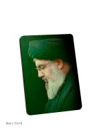 تابلو طرح سید حسن نصرالله مدل BL2027 - Image 2
