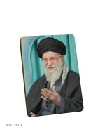 تابلو چوبی طرح رهبر شهید مدل BL7034 - Image 2