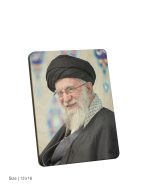 تابلو چوبی طرح رهبر شهید مدل BL7033 - Image 2