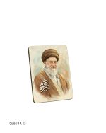 تابلو چوبی مدل BS7049 طرح رهبر شهید - Image 2