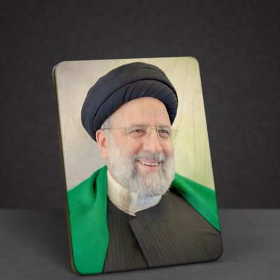 تابلو چوبی طرح شهید جمهور مدل BL7022