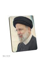 تابلو چوبی طرح شهید جمهور مدل BL7025 - تصویر 2