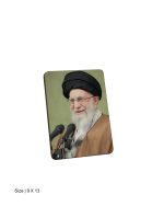 تابلو چوبی مدل BS7051 طرح رهبر شهید - تصویر 2