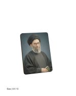 تابلو چوبی مدل BS7046 طرح رهبر شهید - تصویر 2