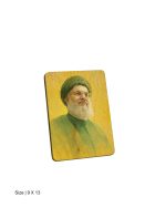 تابلو چوبی مدل BS7035 طرح سید حسن نصرالله - تصویر 2