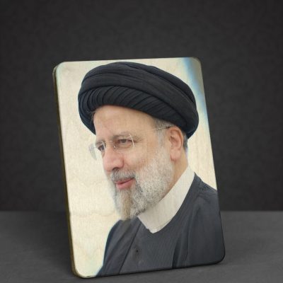 تابلو چوبی طرح شهید جمهور مدل BL7025