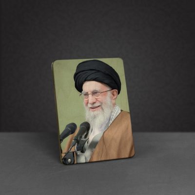 تابلو چوبی مدل BS7051 طرح رهبر شهید